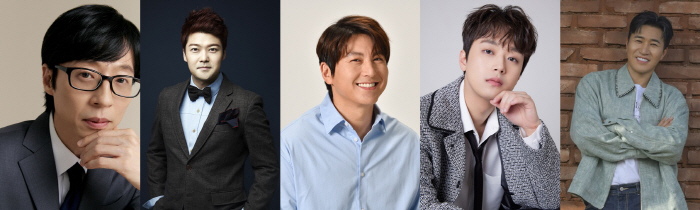 KBS's son Lee Chan-won is a candidate for the first entertainment award in his life...Yoo Jae-seok, Jeon Hyun-moo, Suyeong, Kim Jong-min. 