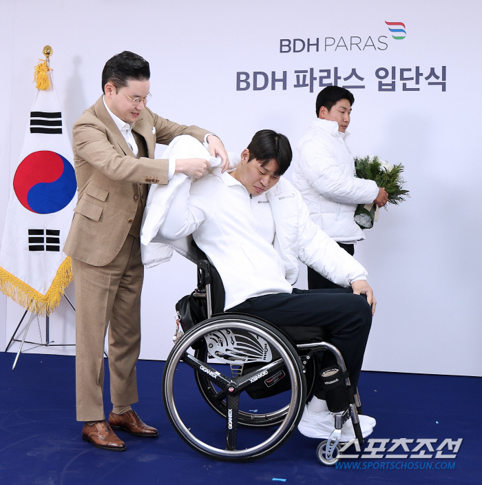 Is there another company like this? Yoo Yeon-soo X Choi Yong-beom is the heart of BDH, a sportsman for the disabled