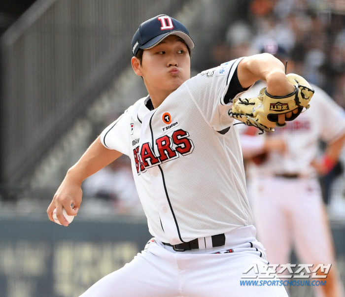 Kim Taek-yeon, a top high school graduate, is heavier next year → Doosan, 74 ⅓ innings have disappeared