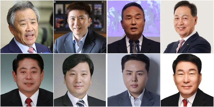 Lee Ki-heung, including Kang Shin-wook and Yoo Seung-min, disagree on methodologies, including consensus polls, to unify the first meeting of candidates 4