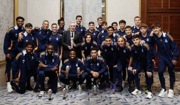 Controversy over boycotting the Ballon d'Or, Real, Vinicius FIFA even released a photo of a group celebrating the men's player of the year