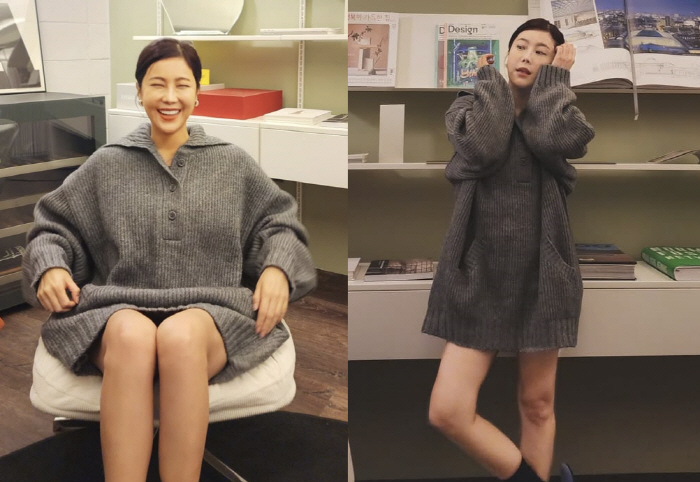 Solbi, after losing 18kg, call me Yoo Ji-Attor. Show off her jawline and slim angular beauty