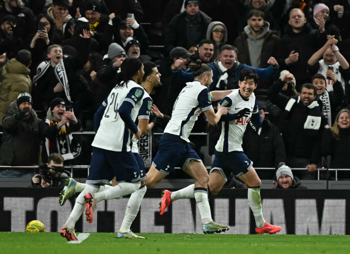 SON, I finally solved it!→Fantastic free kick goal explosion! Son Heung-min saved, Tottenham's 5th championship challenge Liverpool to the semifinals!