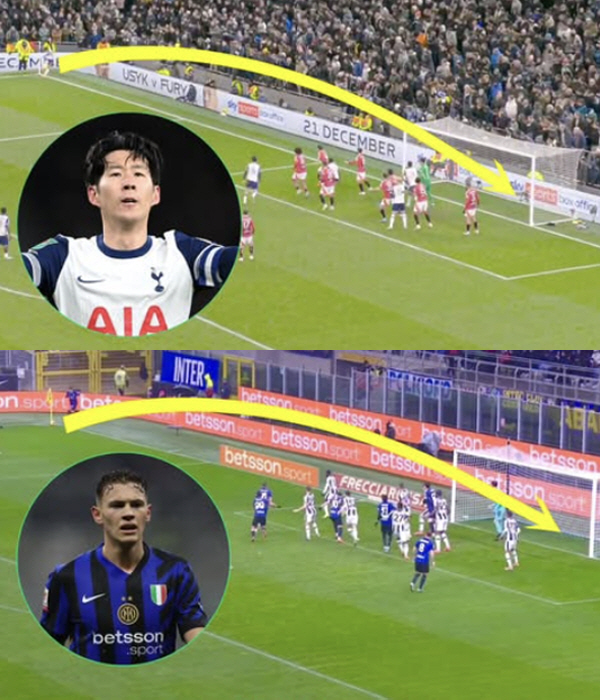 On the day Son Heung-min scored a crazy corner kick goal, Inter Milan star also exploded a doppelganger goal...a potential competitor for the Puskas Prize