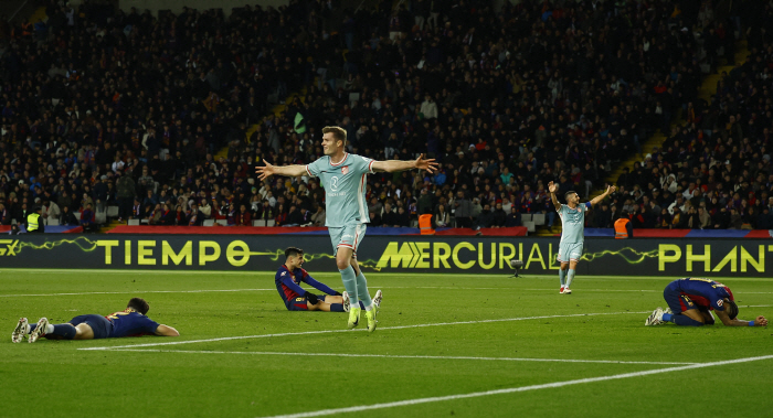 Son Heung-min, are you watching? Atletico's crazy form, which is rumored to be a transfer, smashed Barcelona 21 with a theater goal in the 96th minute...Seven wins in a row  reclaiming the lead