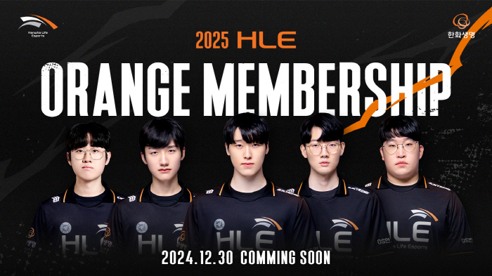 Hanwha Life e-Sports Launch 2025 HLE Orange Membership Renewal with Exclusive Contents and Benefits