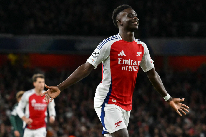 I failed this season, too Arsenal's Hope to Win Away, Key Power Saka Season Outweight Rise