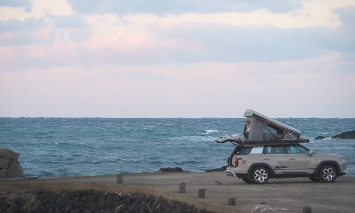 Jeon Hyun-moo, I bought a new camper vanCamping Alone in Jeju Island (Nahonsan)