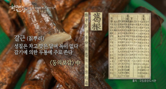 Korean food mania Taeyang introduced village specialties...The reason why it's called a natural fatigue remedy is because