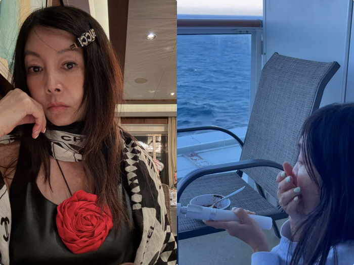 61-year-old Hwang Shin-hye was worried about sobbing during a luxury cruise, but she was so happy