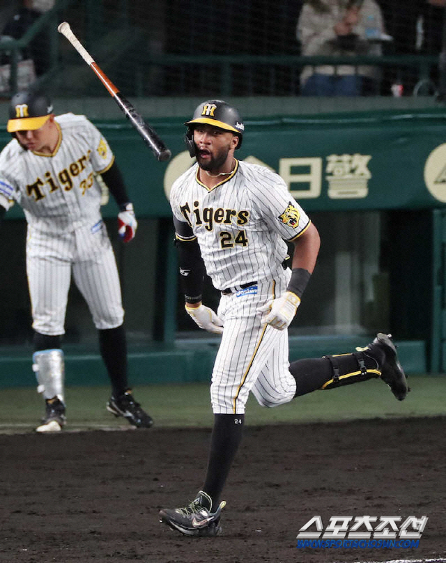 The KBO League is also 1 million, but Hanshin's bet on foreign hitters who don't play in the Major League, have an annual salary of 300,000, and eat and run