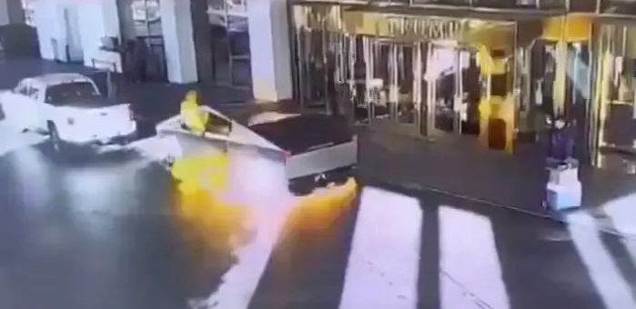 Tesla Cybertruck Explodes In Front of Trump Hotel...Terrorism?