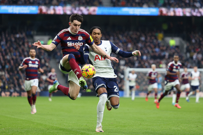 No substitution  0 shootings Tottenham lost 12 games against Newcastle, which Son Heung-min couldn't save. → Only 2 wins in the last 10 games