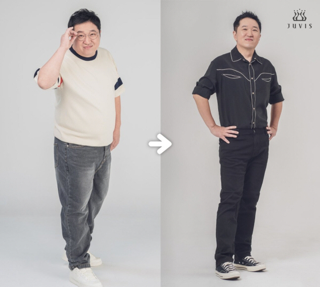 Jeong Hyeong-don lost 21kg in 4 months → Successful weight change 3 times in front of the weight