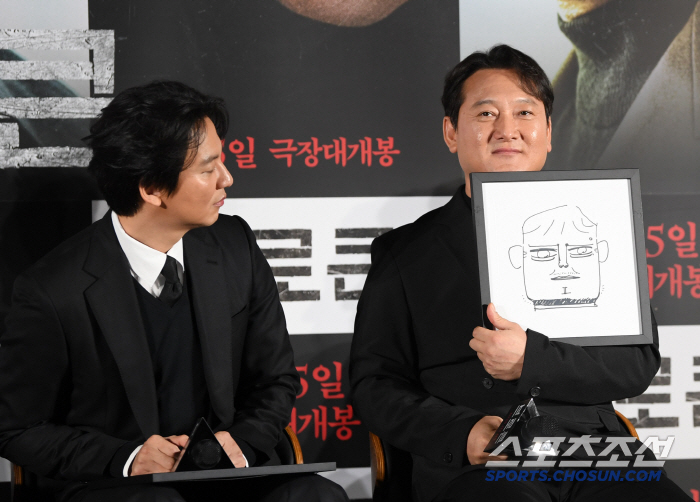  A montage drawn by Jeong Man-sik and Kim Nam-gil