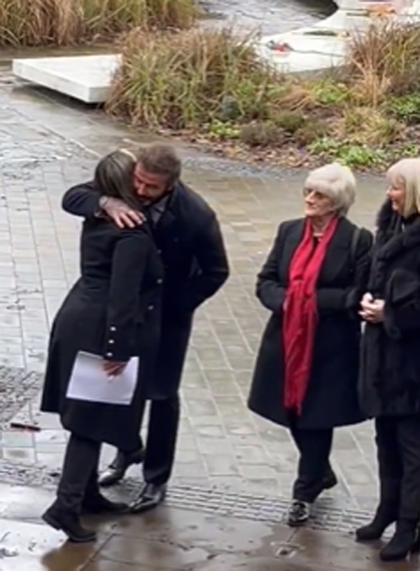 FergusonBeckhamLee's Manchester United squad...Man Utd's Face Aunt Cath's funeral condolences