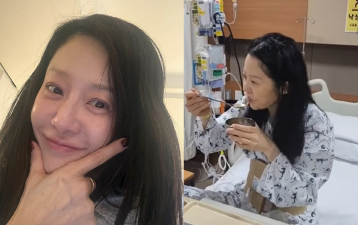 Ko Hyun-jung, who had surgery, looked thin with a hose in her nose..Thank you and I love you, my guardian brother. 