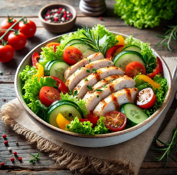 Chicken breast salad Some products do not conform to the nutritional content labeling standard...What is the standard for low-salt and low-calorie content?