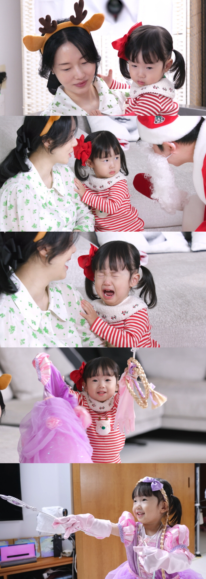 Doctor Lee Jung-hyun's husband reacts to Santa's transformation for his daughter Seo-ah (Pyeon Restaurant)