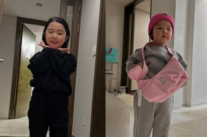 Lee Ji-hye's two daughters can't control their mom's looks, so I'm going to have to make her debut as a second generation celebrity