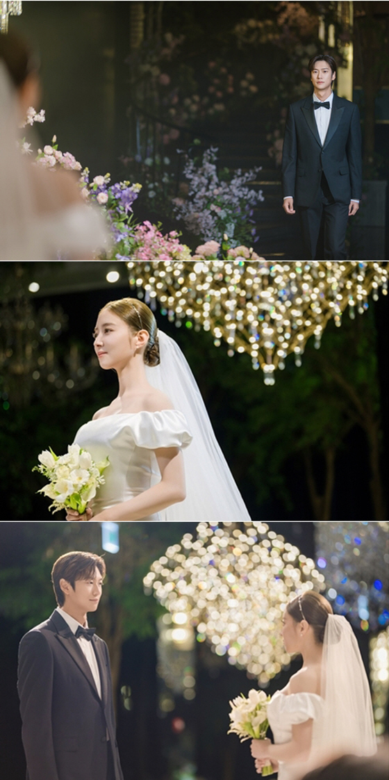 Lee Se-young ♥ Nine-woo captures the wedding like a picture, pure white dress  pure man's visual chemistry exceeded the limit (Motel Calli)