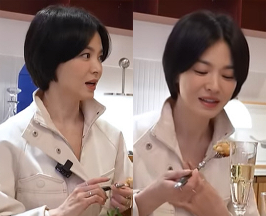 Song Hye-kyo Stuns with New Short Hair on YouTube Talk Show Debut