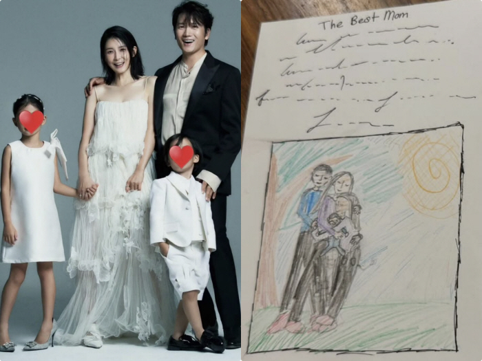 Jisung ♥ Lee Bo-young is touched by the birthday letter of two siblings. Thank you for allowing me to be born on my mother's boat