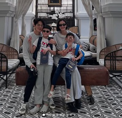  I'm going to take a break Hong Sung-ki ♥ Lee Hyun's smile on a family trip to Phu Quoc