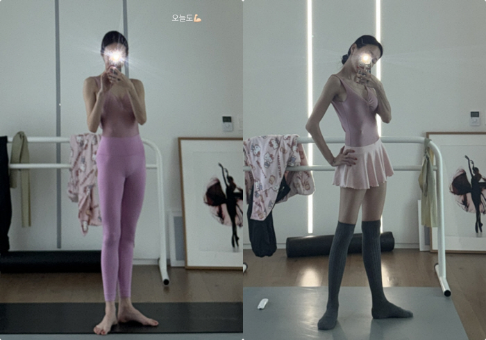 170cm·47kg Yoon Hye-jin gets angry at the bone malicious comments → Showing off her slim solid body with ballet