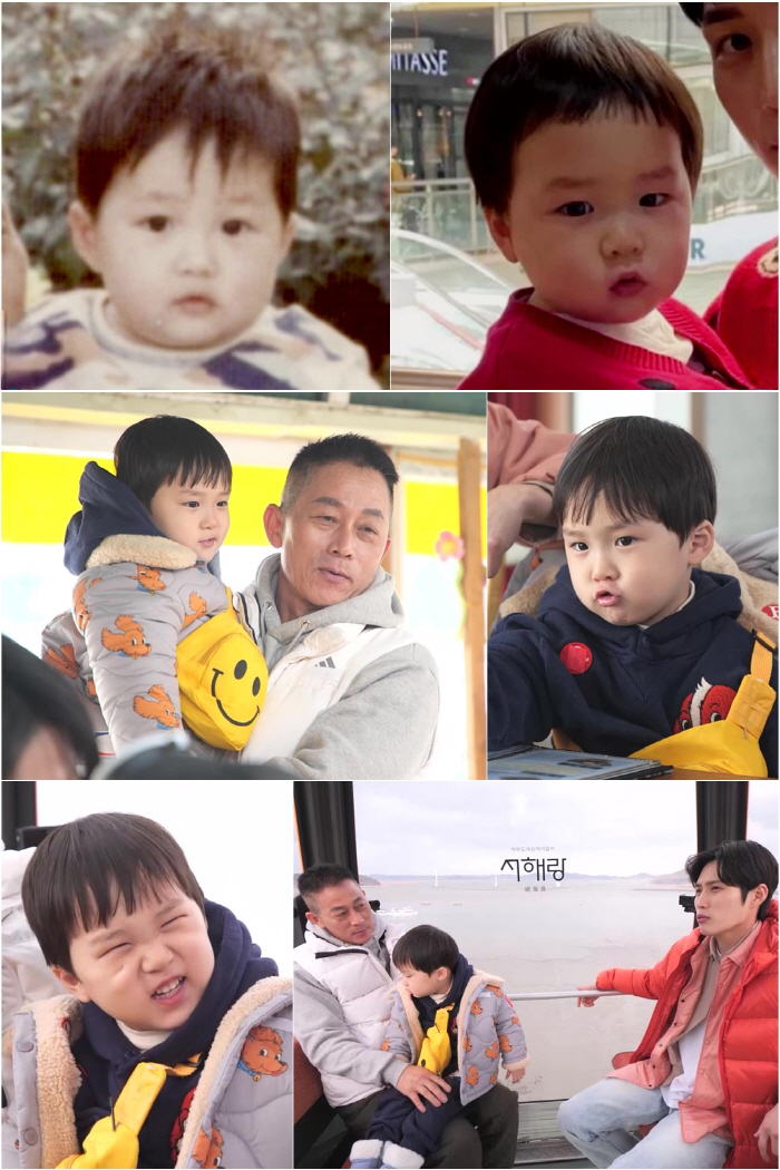 As expected, Avengers DNA is different…Kim Jun-ho, Eun-woo, looks like his dad. He's already handsome (Sudol)