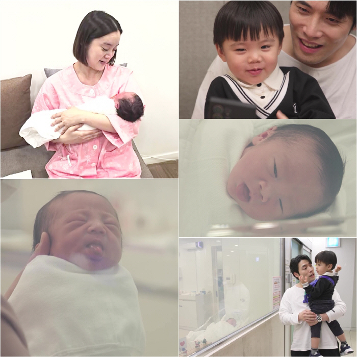 50cm tall, 2.9kg weight...Woo Hye-rim was surprised to appear 21 days after giving birth to her second child