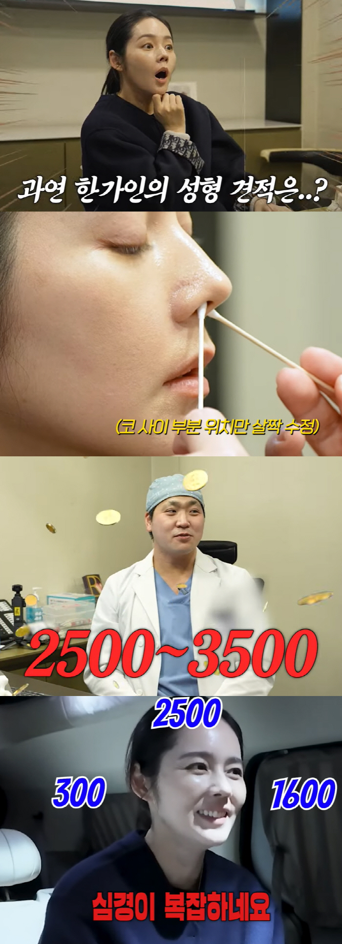 Han Ga-in is a representative beauty, and it's worth a car on her face after receiving an estimate from a plastic surgery clinic (Freedom Lady)