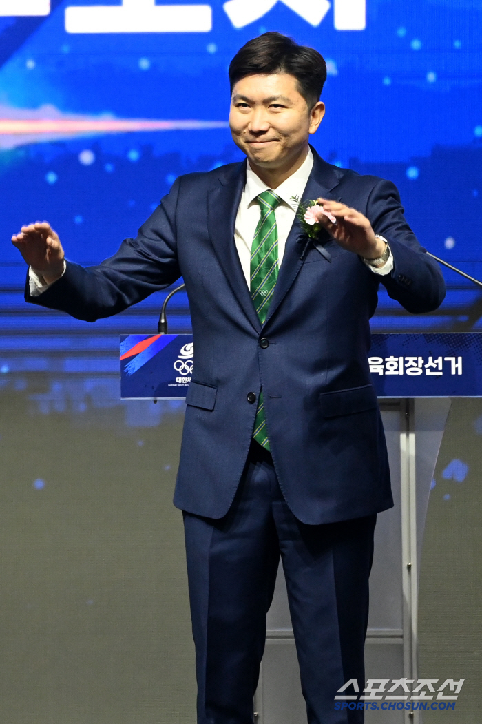 Miracle Smashing Yoo Seung Min, president-elect of the Korea Sports Council, will become a hard worker who works well for athletes