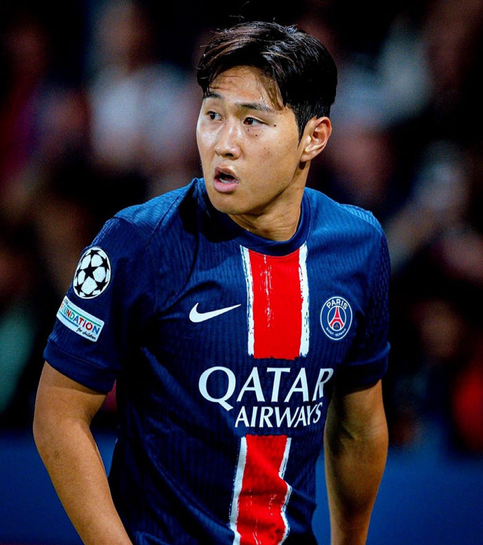 Shocking Lee Kang-in has no name! PSG Hvichaosimenbarkola Triangle Composition...Rumors of LEE ArsenalATM transfer still valid