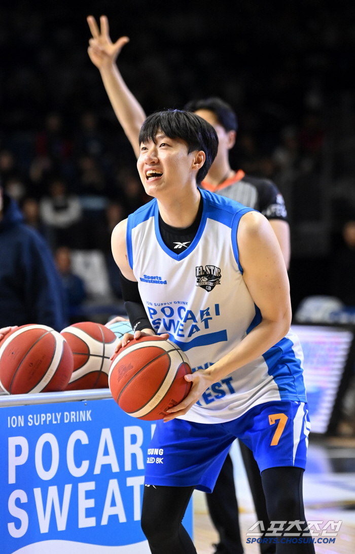  He beat Heo Hoon in first place in the preliminary round. Rebellion, Seoul Samsung's Choi Sung-mo won the 3-point shooting contest