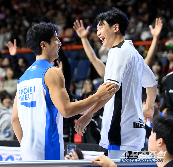  Jamil Warney NBA mode → MVP Young-gwang Jeon Hee-chul's KBLMON team catches the puppy team and cheers