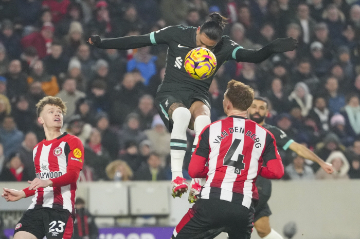  Núñez's second half extra time multi-goal Liverpool 20 Brentford Kim Ji-soo bench