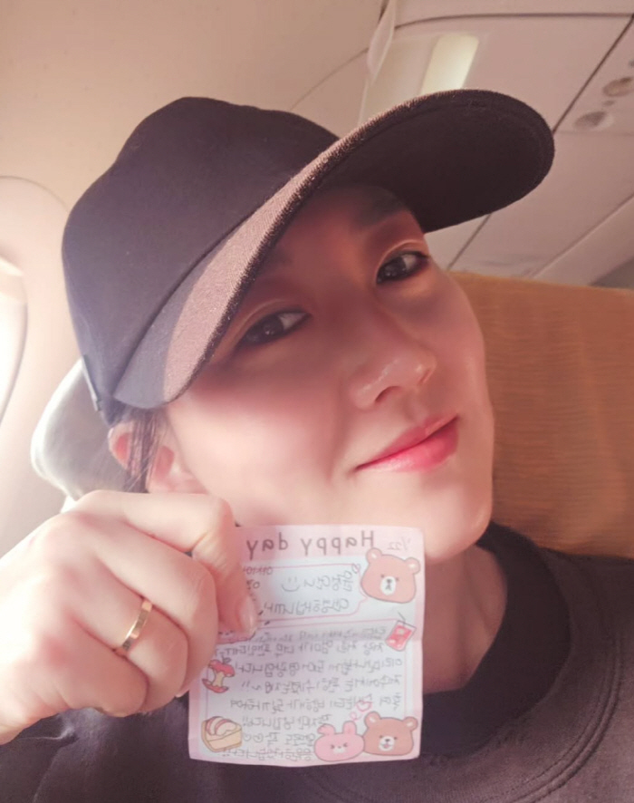 Do Kyung-wan ♥ Jang Yoon-jung received a note while flying I left it secretly like a towel-spinning tagger