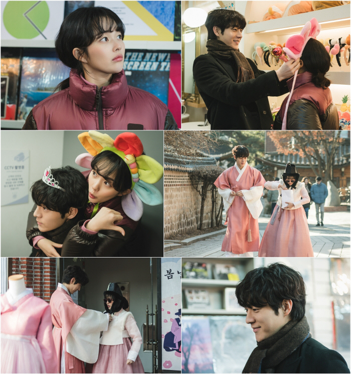 Jeong Ji-so, who rejuvenated into her 20s, ♥ Hanbok date with Yoo Jung-hoo...I'm happy to see her