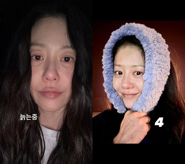 Ko Hyun-jung in the middle of aging, thin face after big surgery..a wrinkled bare face