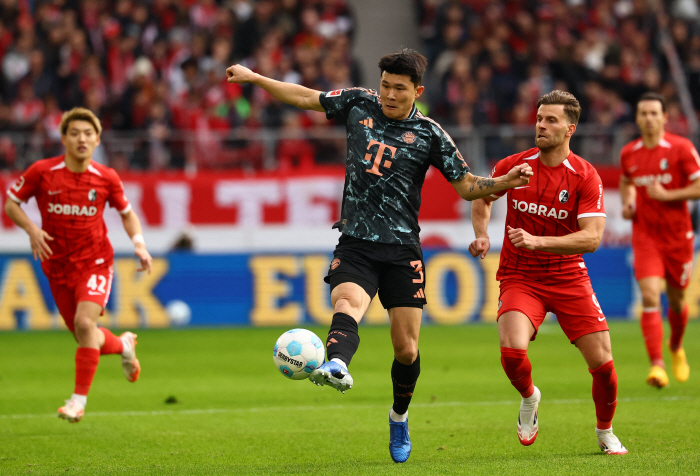 Crazy Heather Kim Min-jae Explodes 3rd Goal of the Season  Final Goal! Bayern Overcomes Freiburg 21 to the Top GPA  MOM 5 consecutive wins  Leading the way