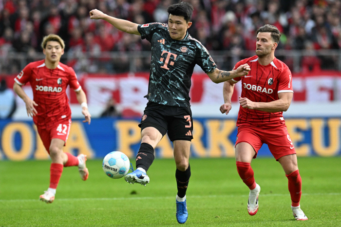 Crazy Heather Kim Min-jae Explodes 3rd Goal of the Season  Final Goal! Bayern Overcomes Freiburg 21 to the Top GPA  MOM 5 consecutive wins  Leading the way