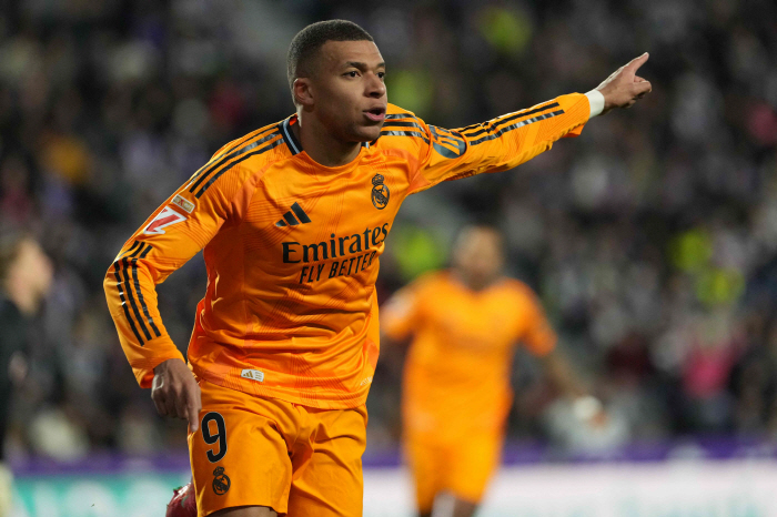 La Liga's first hat-trick Mbappe is Mbappeda, Real Madrid leads with 8 goals in last 5 games