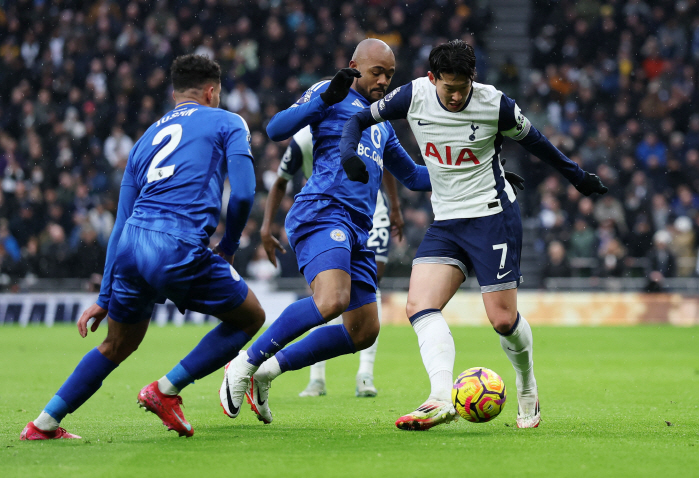  Son Heung-min's goal Tottenham lost to Leicester City 1-2