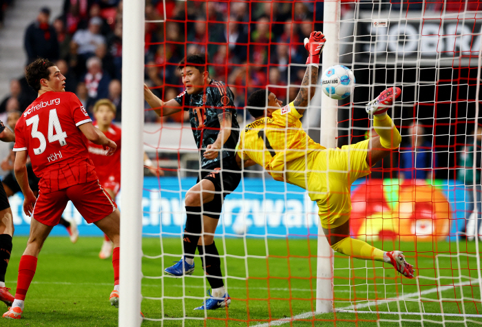 I don't think you touched my hair?Look! Kim Min-jae didn't know the final goal against Freiburg