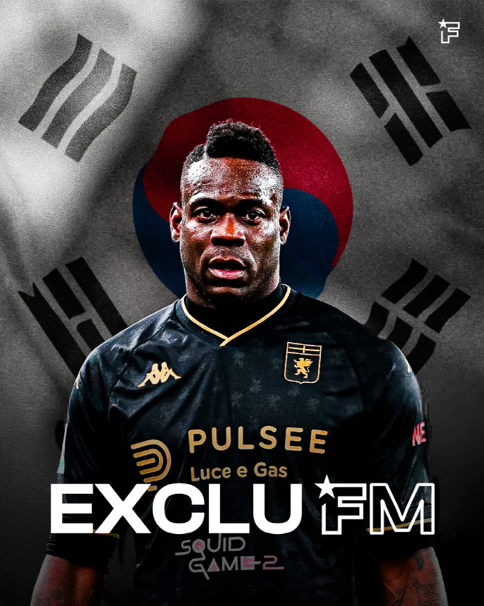 Super awesome! Bad boy Balotelli's K-League transfer has matured...Manchester City, Liverpool, Milan Bad Veteran Strikers