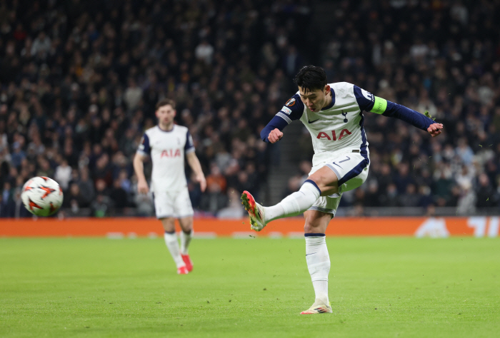 Captain, take a break today Son Heung-min 45 minutes Tottenham, Elpsbori 3-0 rout...UEL Round of 16 Directly