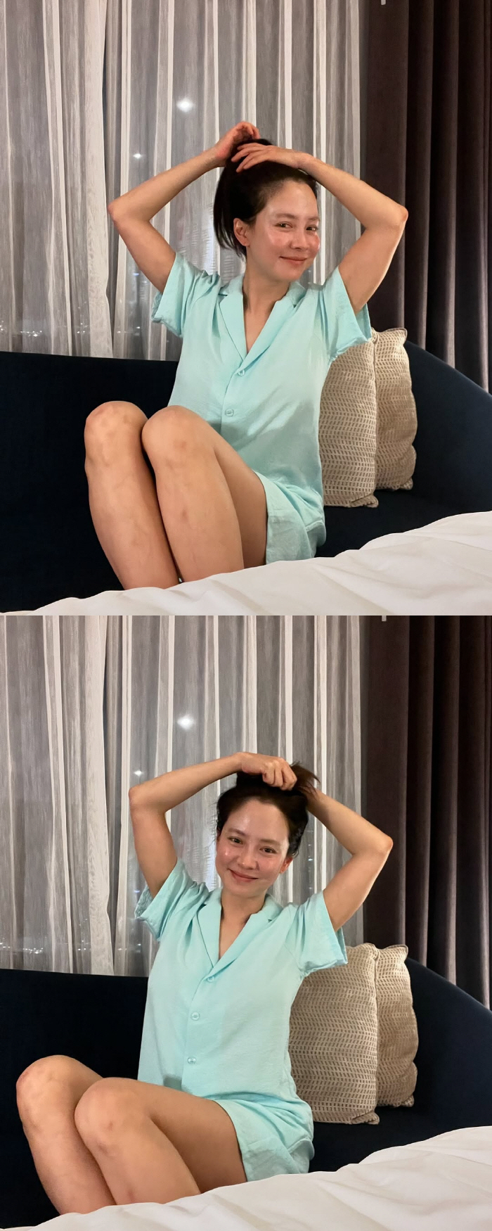 Song Ji-hyo Flaunts Natural Beauty in Bare-Faced Photos