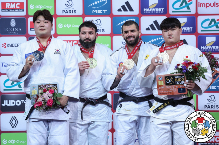 South Korea's Judo New Hope Kim Jong-hoon Staunchly Beat World Champion, Gold Medal Unexpected