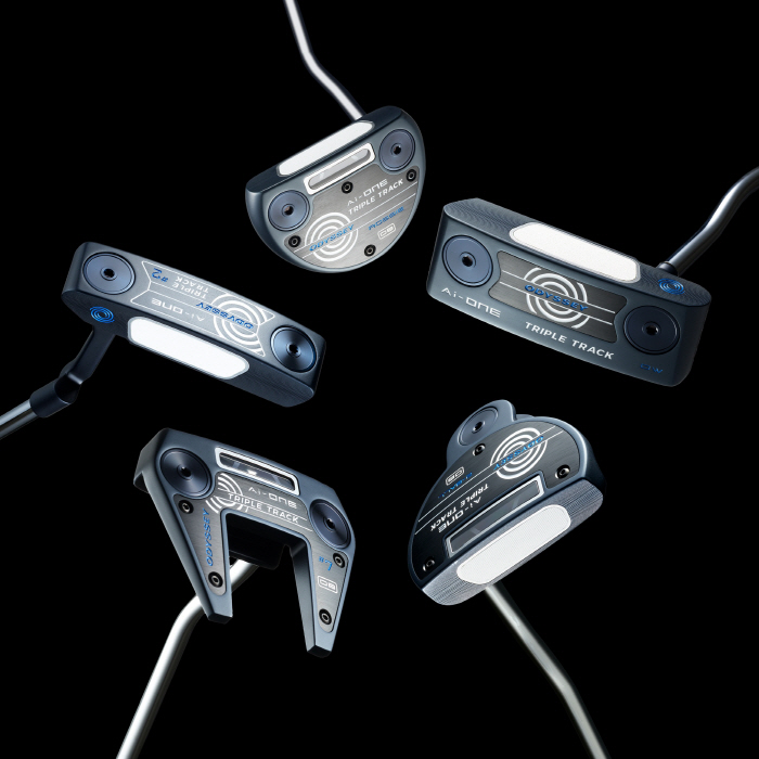 Integration of Ball and Putter Through Triple Track, Callaway, Korean Putter AiONE Triple Track Putter Released